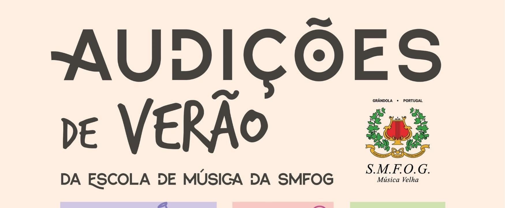 Escola de Música da SMFOG | Audições de Verão